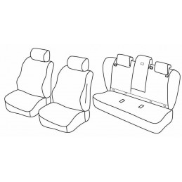 Set coprisedili Superior su...