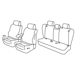 Set coprisedili Superior su...