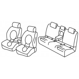 Set coprisedili Superior su...