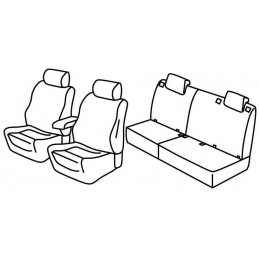 Set coprisedili Superior su...