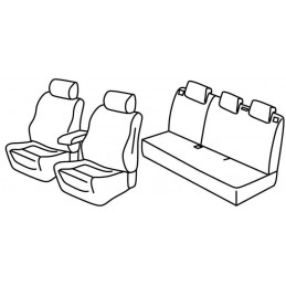 Set coprisedili Superior su...