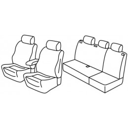 Set coprisedili Superior su...