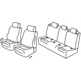 Set coprisedili Superior su...