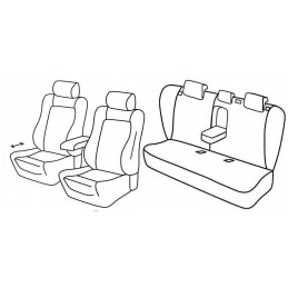 Set coprisedili Superior su...