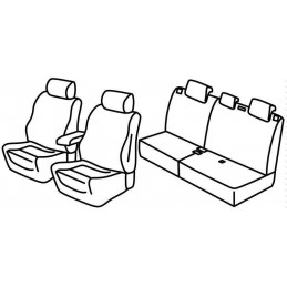 Set coprisedili Superior su...