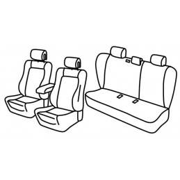 Set coprisedili Superior su...