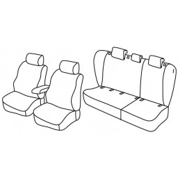 Set coprisedili Superior su...