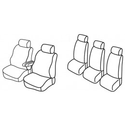 Set coprisedili Superior su...