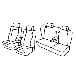 Set coprisedili Superior su...