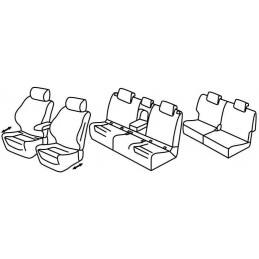 Set coprisedili Superior su...