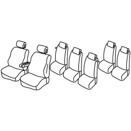 Set coprisedili Superior su...