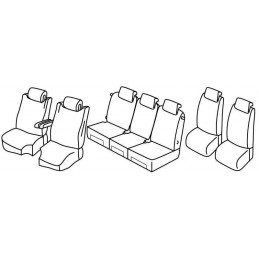 Set coprisedili Superior su...