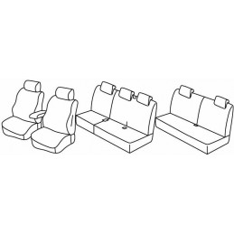 Set coprisedili Superior su...