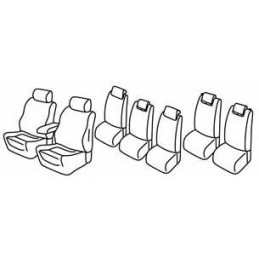 Set coprisedili Superior su...