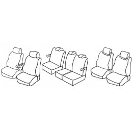 Set coprisedili Superior su...