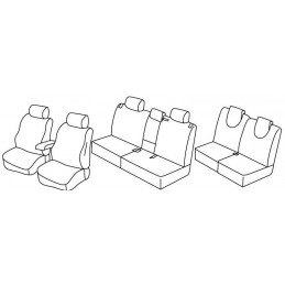 Set coprisedili Superior su...