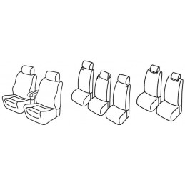 Set coprisedili Superior su...