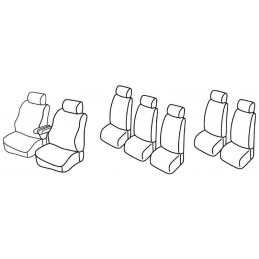 Set coprisedili Superior su...