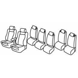 Set coprisedili Superior su...