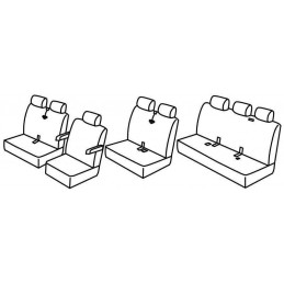 Set coprisedili Superior su...