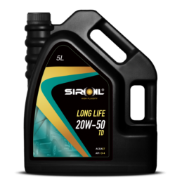 Siroil LONG LIFE 20W-50 TD...