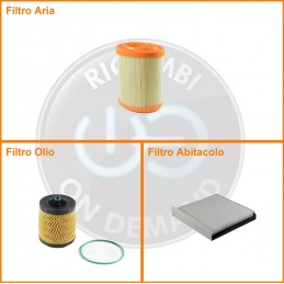 KT00050 Kit filtri aria...