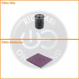KT09842 Coppia filtri olio...