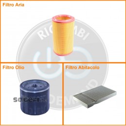 KT00040 Kit filtri aria...