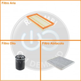 KT00091 Kit filtri aria...