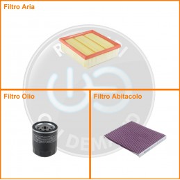 KT00101 Kit filtri aria...