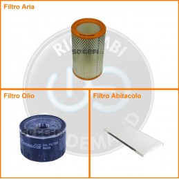 KT00106 Kit filtri aria...