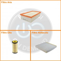KT00261 Kit filtri aria...