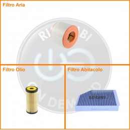 KT00344 Kit filtri aria...
