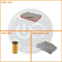 KT00397 Kit filtri aria...