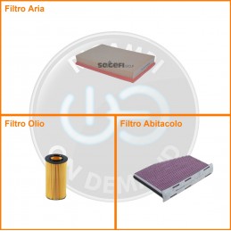 KT00398 Kit filtri aria...