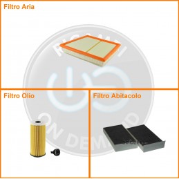 KT00481 Kit filtri aria...