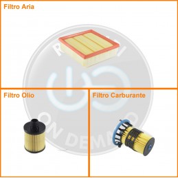KT00536 Kit filtri aria...