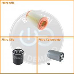 KT00553 Kit filtri aria...