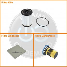 KT00600 Kit filtri olio...
