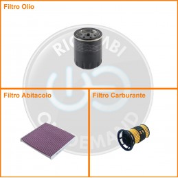 KT00615 Kit filtri olio...