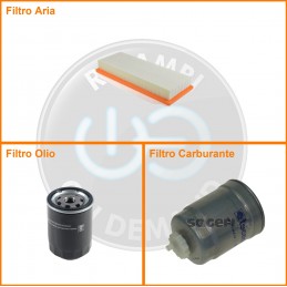 KT00736 Kit filtri aria...