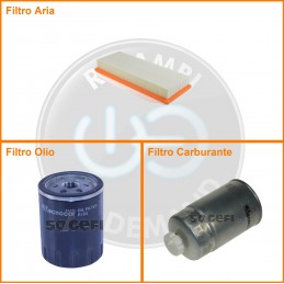 KT00738 Kit filtri aria...
