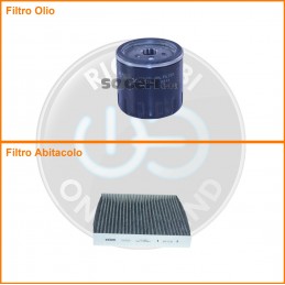 KT00889 Coppia filtri olio...