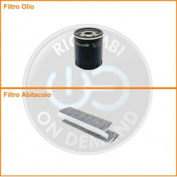 KT01000 Coppia filtri olio...