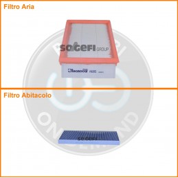 KT01063 Coppia filtri aria...