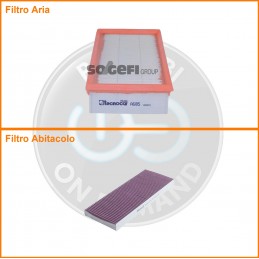 KT01065 Coppia filtri aria...