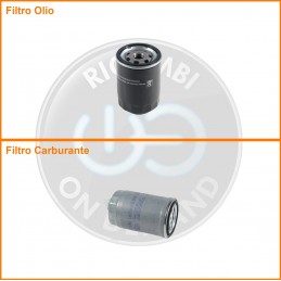 KT01067 Coppia filtri olio...