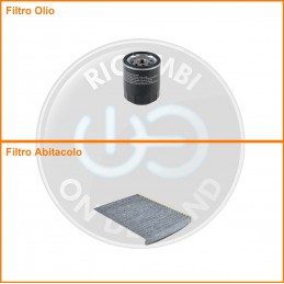 KT01139 Coppia filtri olio...