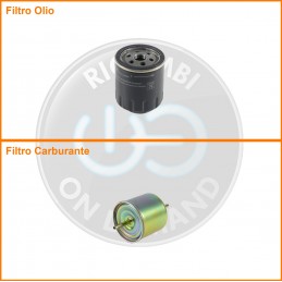 KT01152 Coppia filtri olio...