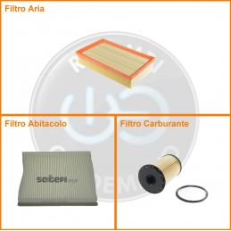 KT01260 Kit filtri aria...
